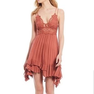 Free People Adella Slip Dress